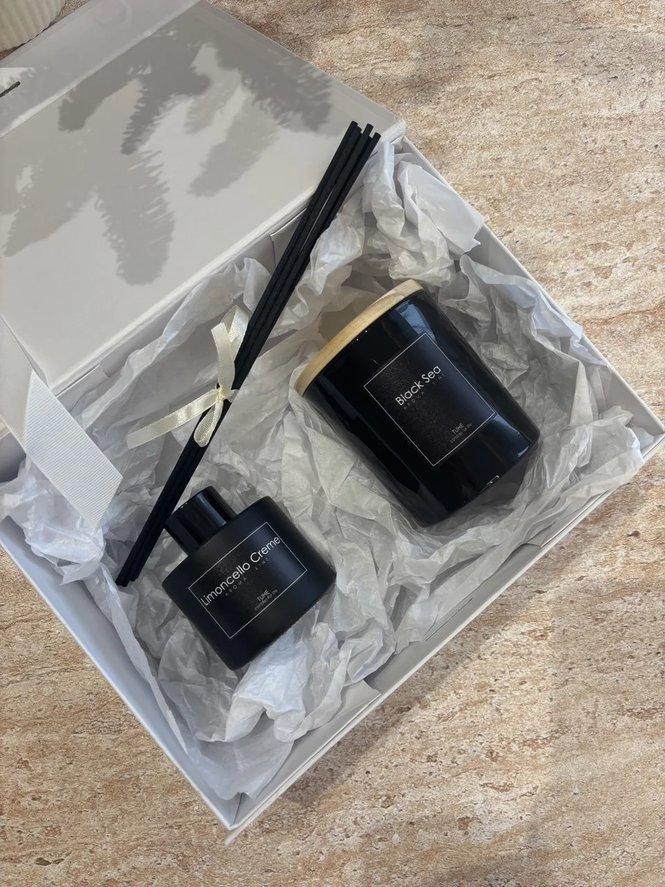 Zestaw prezentowy  dyfuzor i świeca