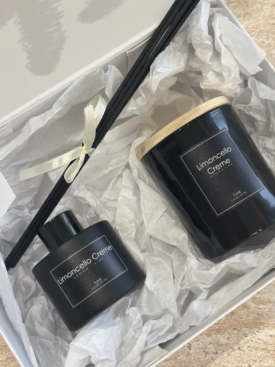 Zestaw prezentowy  dyfuzor i świeca