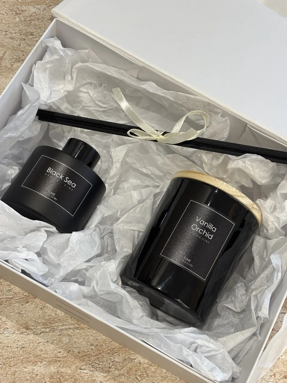 Zestaw prezentowy  dyfuzor i świeca