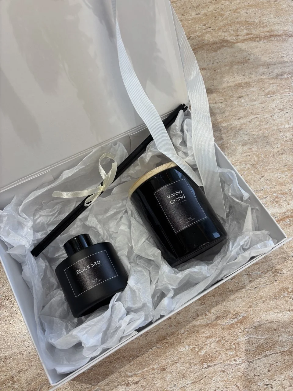 Zestaw prezentowy  dyfuzor i świeca