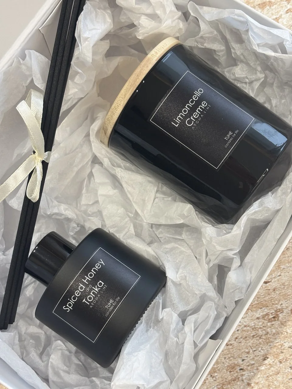 Zestaw prezentowy  dyfuzor i świeca