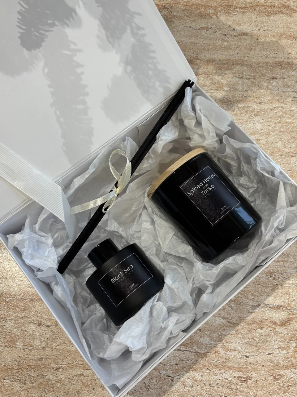 Zestaw prezentowy  dyfuzor i świeca