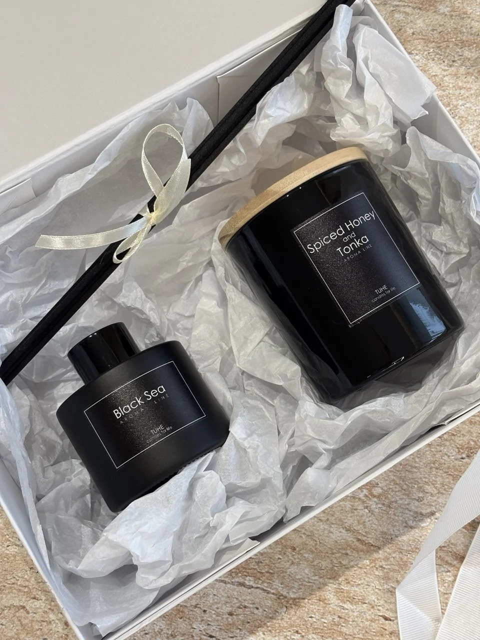 Zestaw prezentowy  dyfuzor i świeca