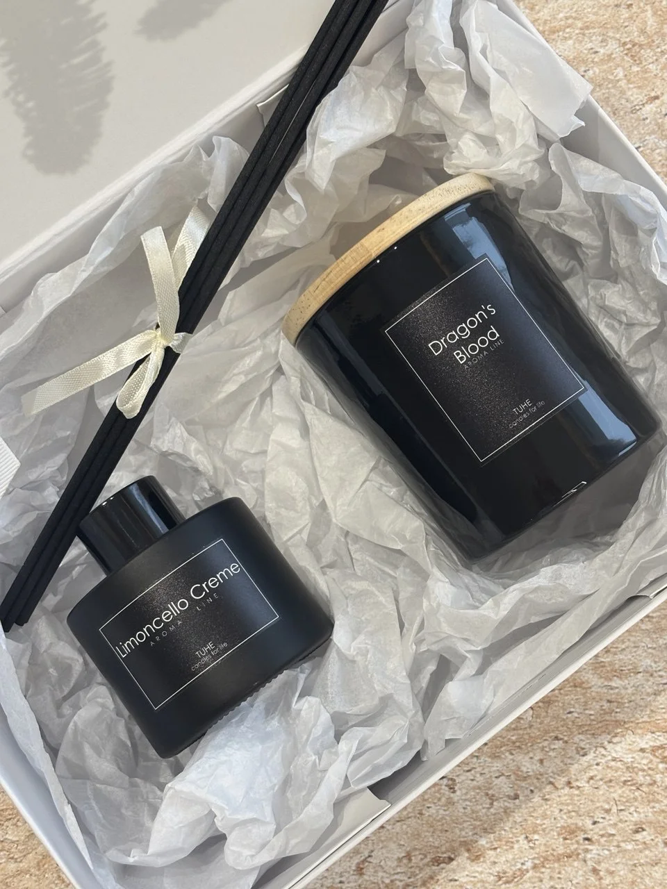 Zestaw prezentowy  dyfuzor i świeca