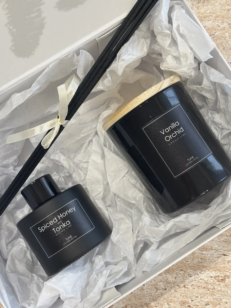 Zestaw prezentowy  dyfuzor i świeca