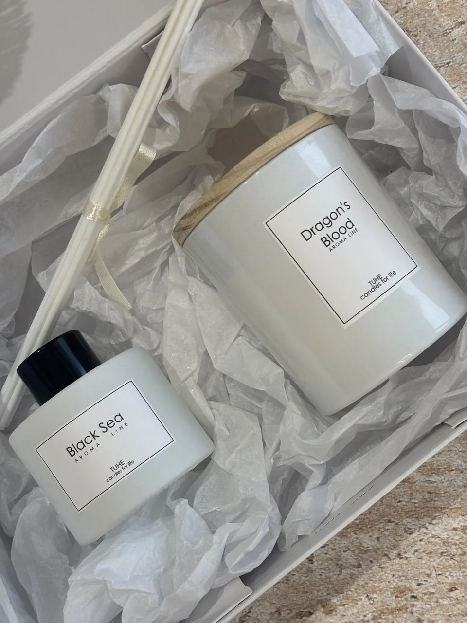 Zestaw prezentowy  dyfuzor i świeca