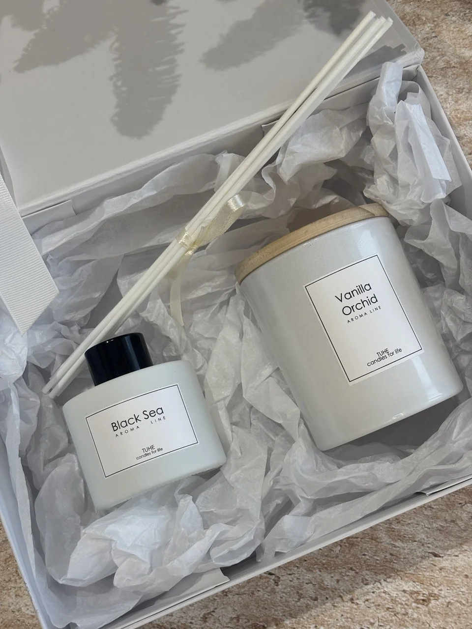 Zestaw prezentowy  dyfuzor i świeca