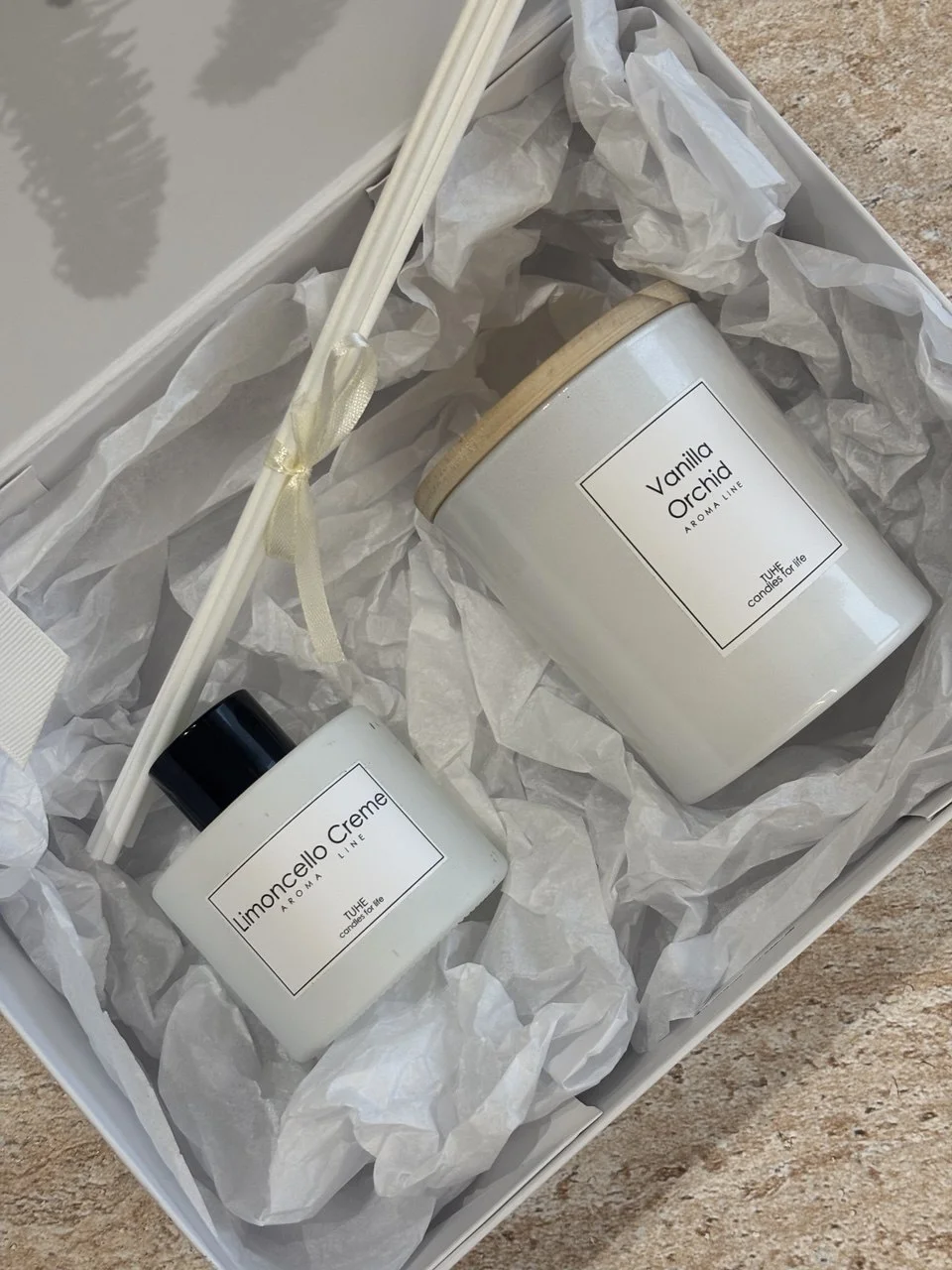 Zestaw prezentowy  dyfuzor i świeca