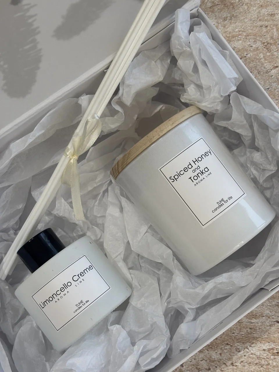 Zestaw prezentowy  dyfuzor i świeca