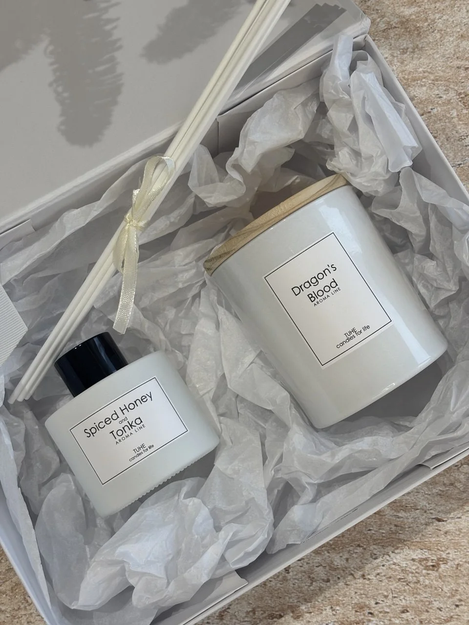 Zestaw prezentowy  dyfuzor i świeca