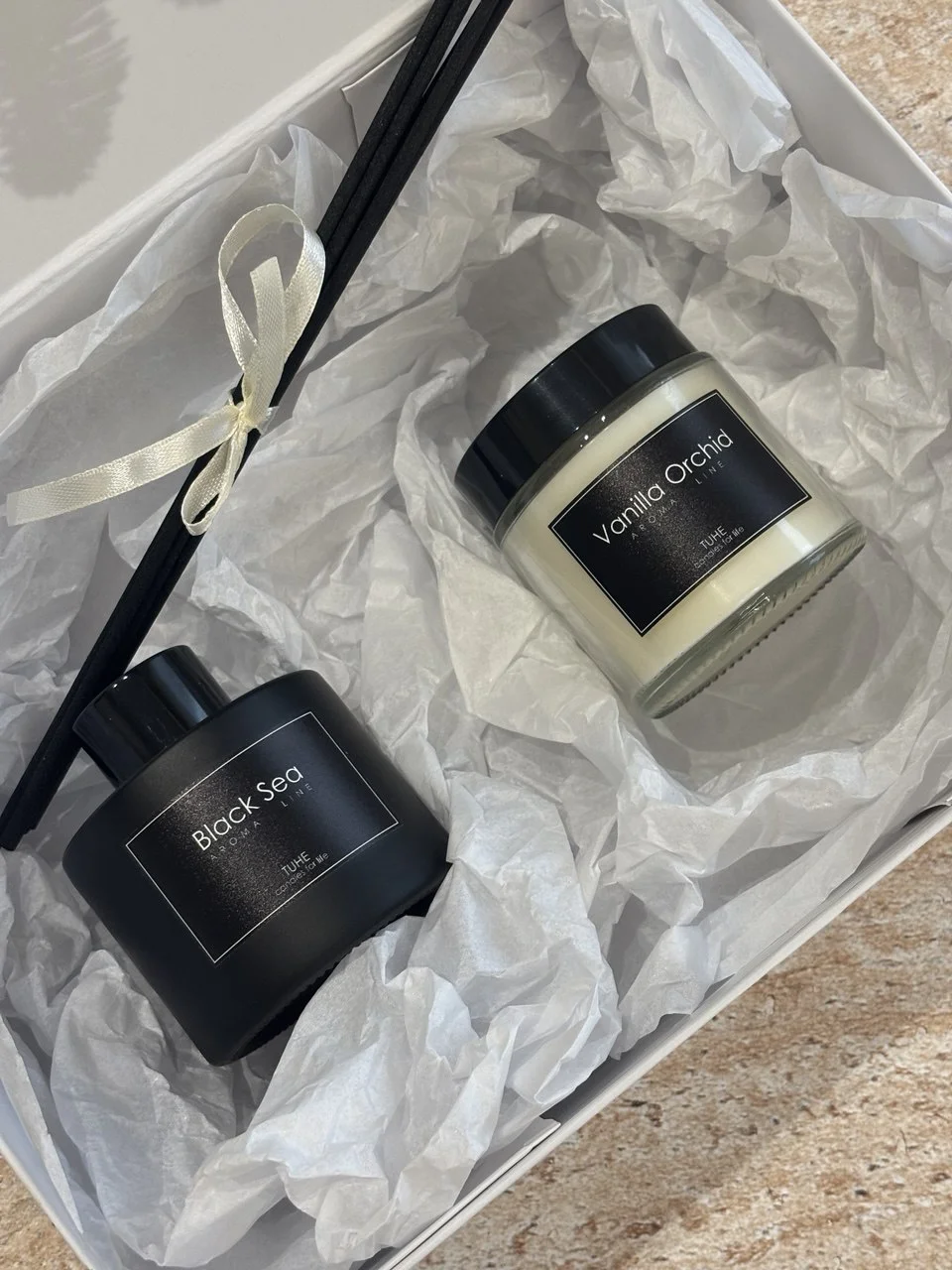 Zestaw prezentowy  dyfuzor i świeca