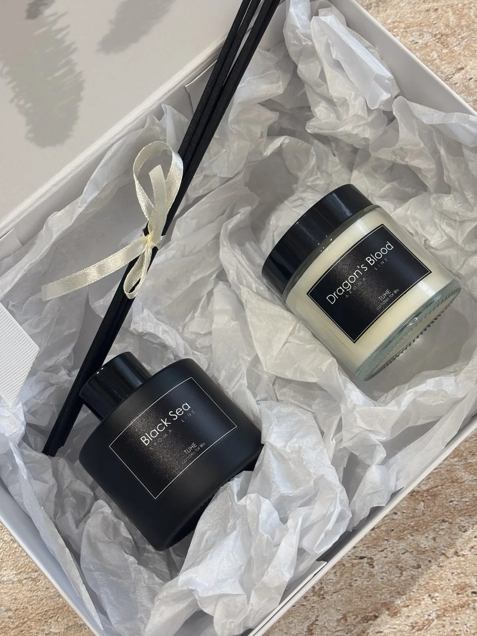 Zestaw prezentowy  dyfuzor i świeca