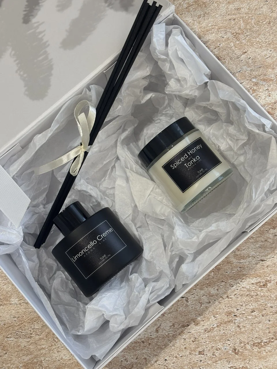 Zestaw prezentowy  dyfuzor i świeca