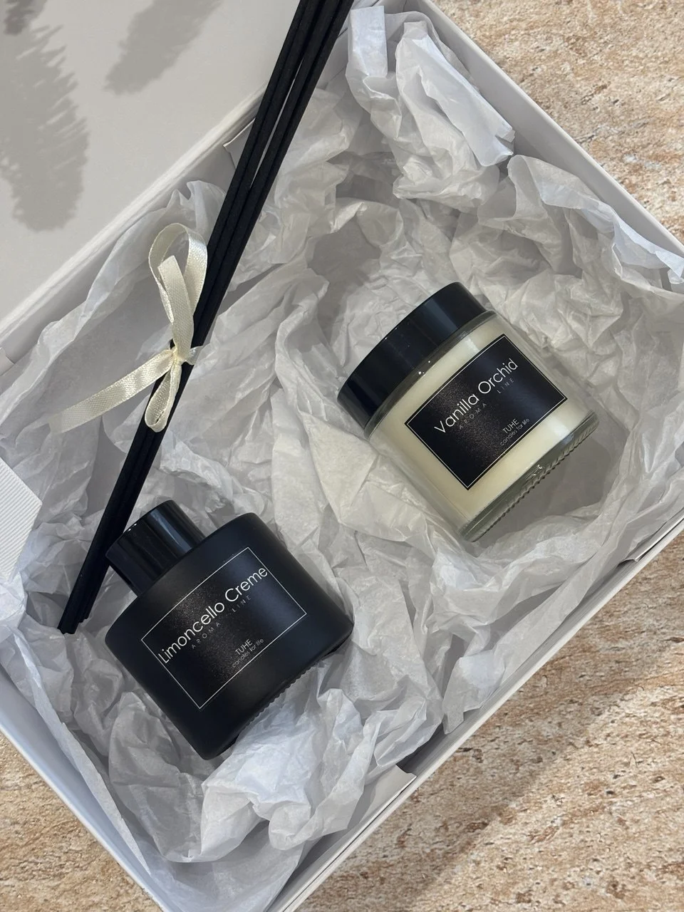 Zestaw prezentowy  dyfuzor i świeca