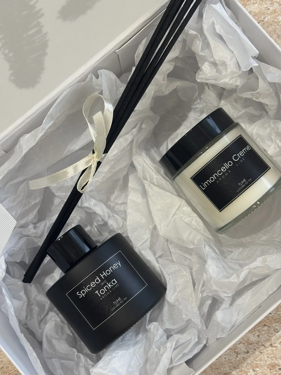 Zestaw prezentowy  dyfuzor i świeca