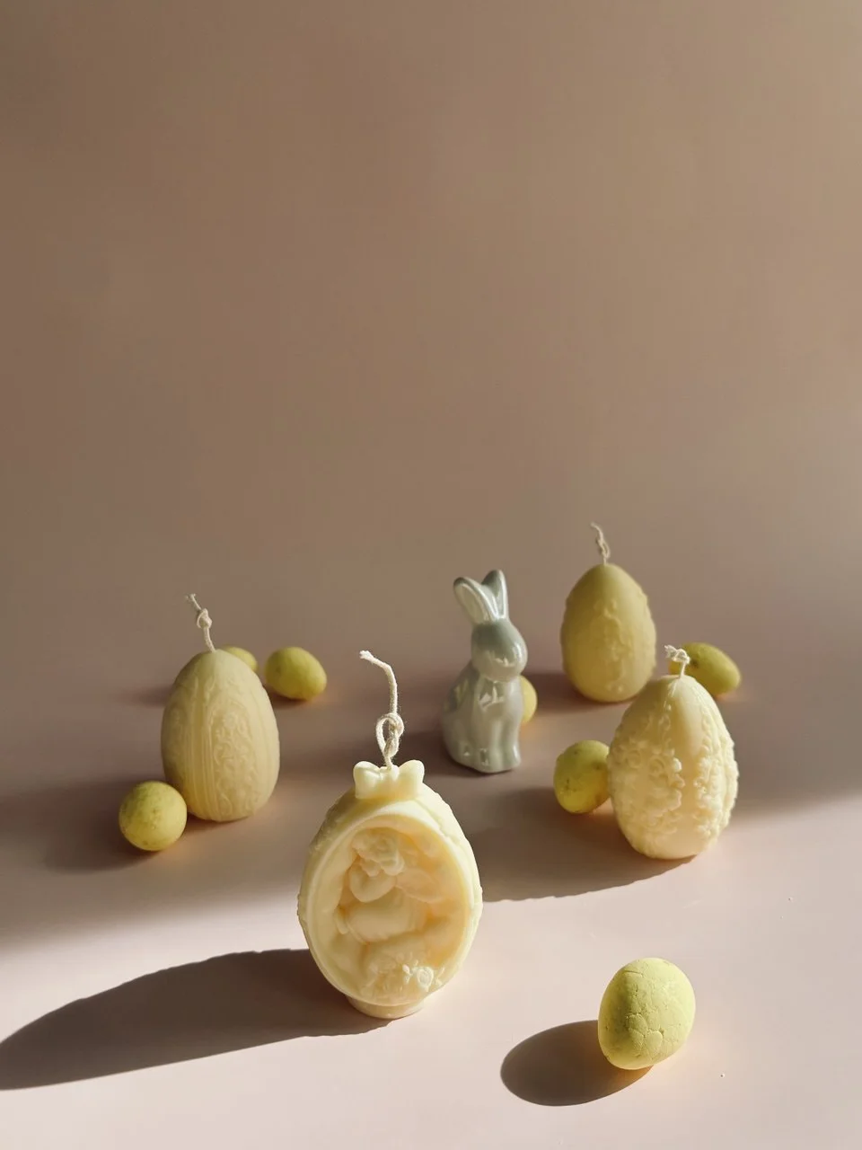 Świeca sojowa dekoracyjna wielkanocna 