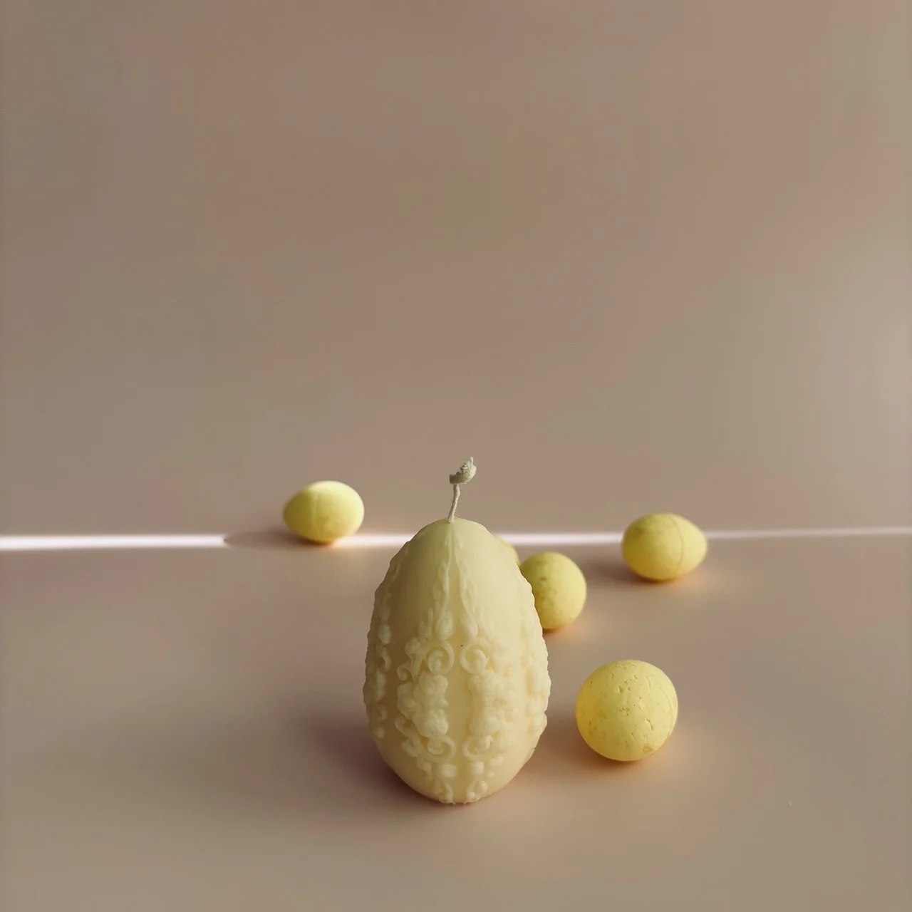 Świeca sojowa dekoracyjna wielkanocna 