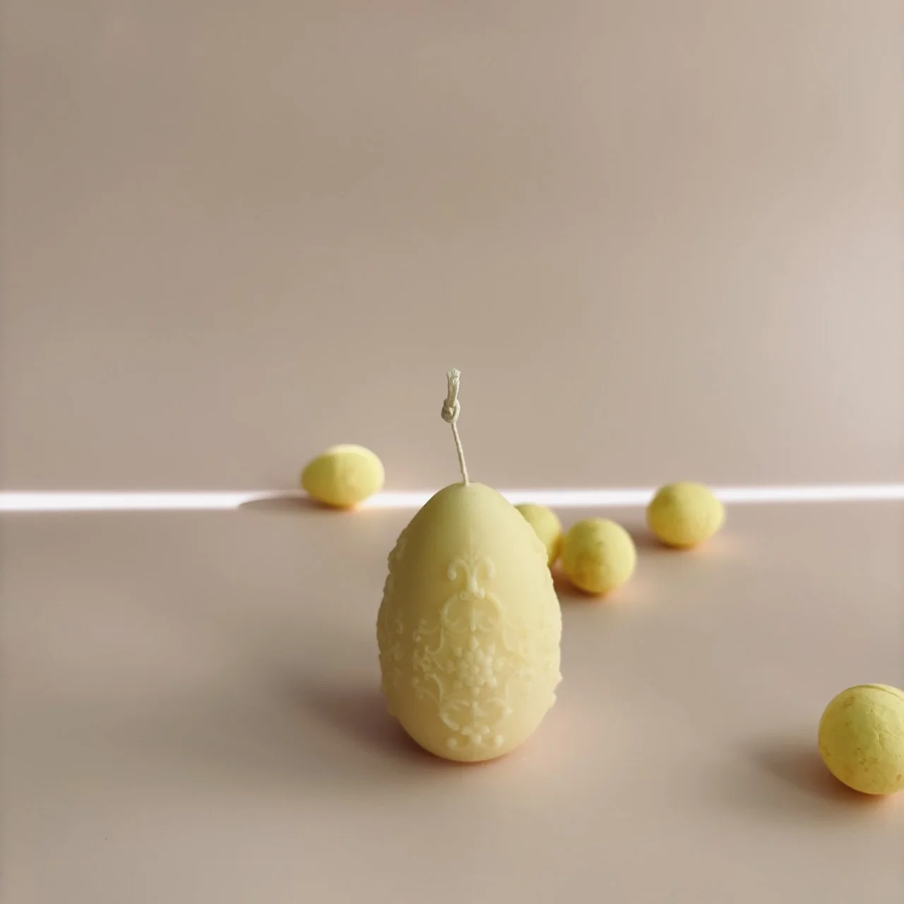 Świeca sojowa dekoracyjna wielkanocna 