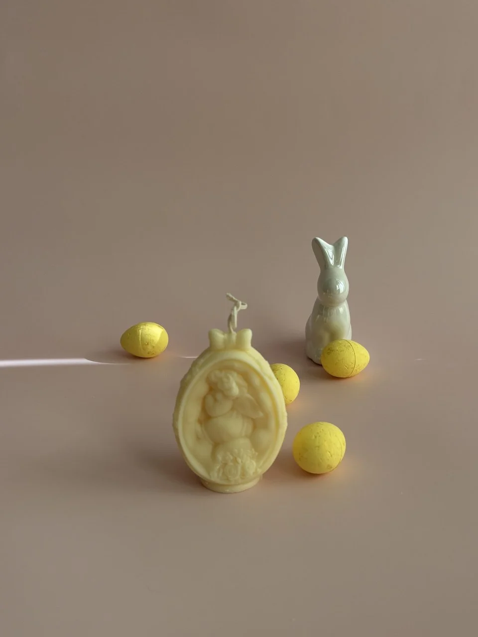 Świeca sojowa dekoracyjna wielkanocna 