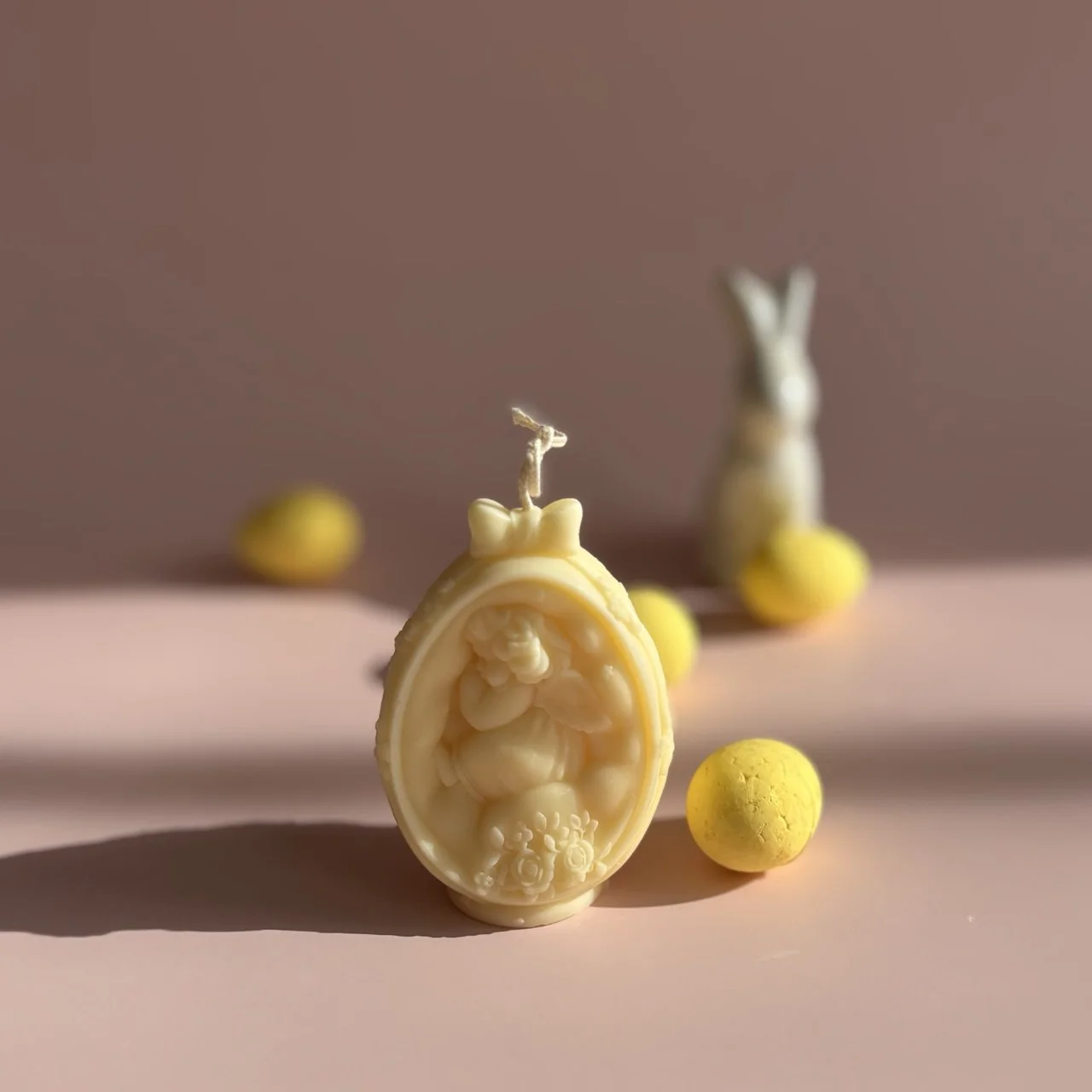 Świeca sojowa dekoracyjna wielkanocna 