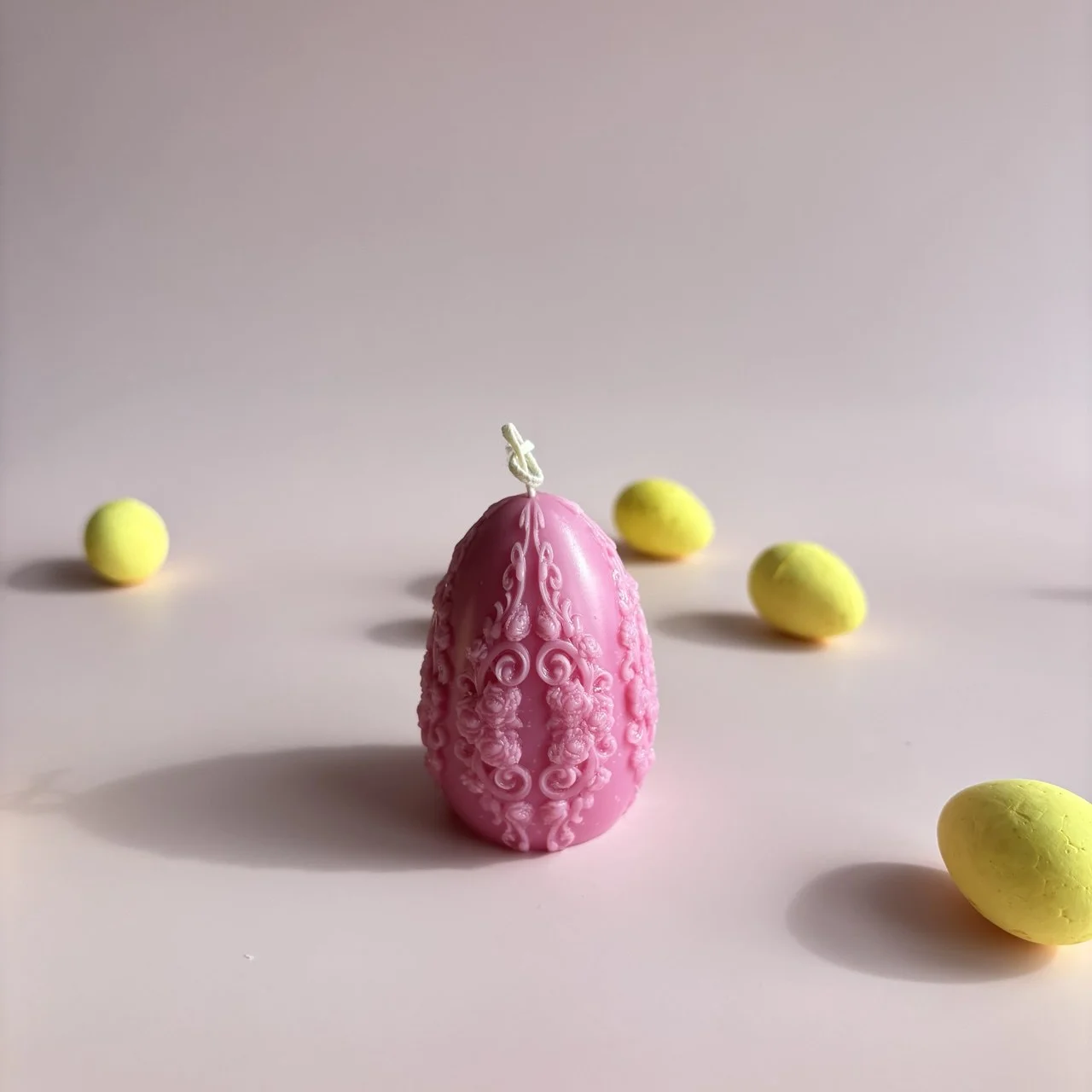 Świeca sojowa dekoracyjna wielkanocna 