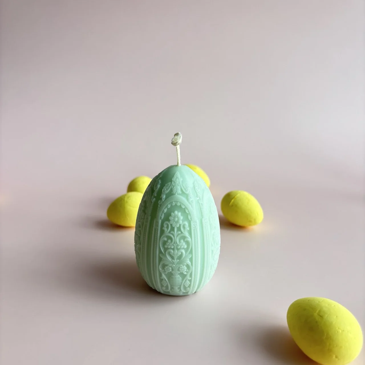 Świeca sojowa dekoracyjna wielkanocna 