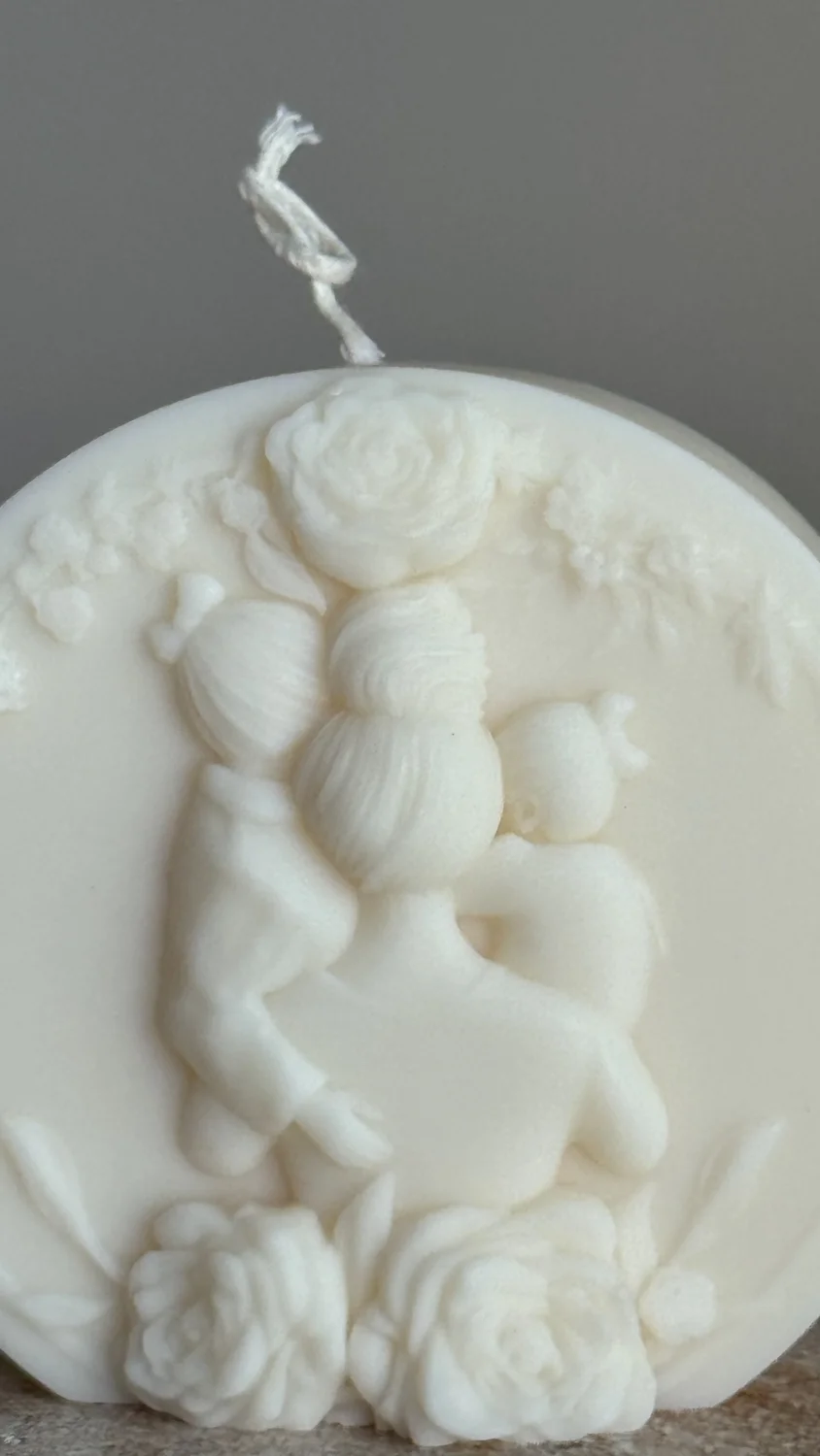 Świeca sojowa Mama z dziećmi