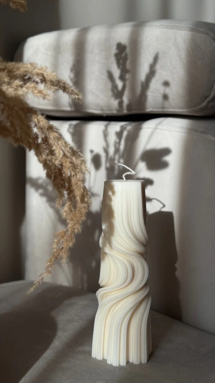 Świeca sojowa Wirel